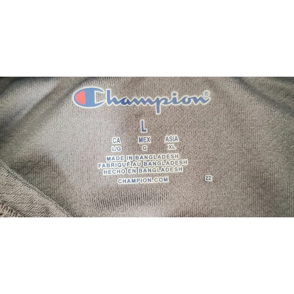 Champion Indiana Hoosiers NCAA Quarter Zip Gray Men's Large  NWT